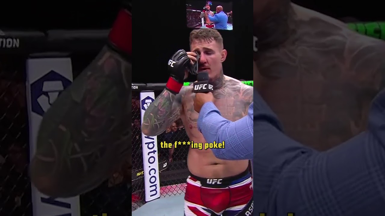 &laquo;Почему вы меня освистываете? Я ничего не вижу?&raquo; 😳 #ufc321