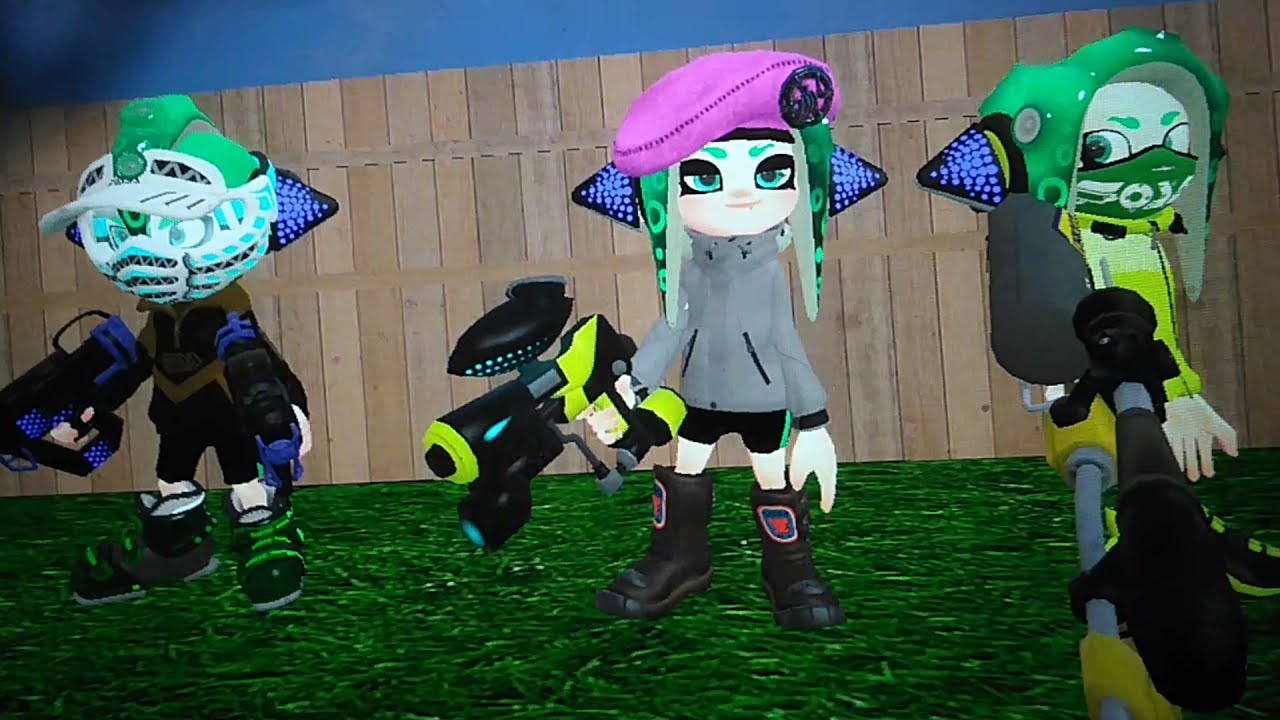the containment team.A Splatoon animation