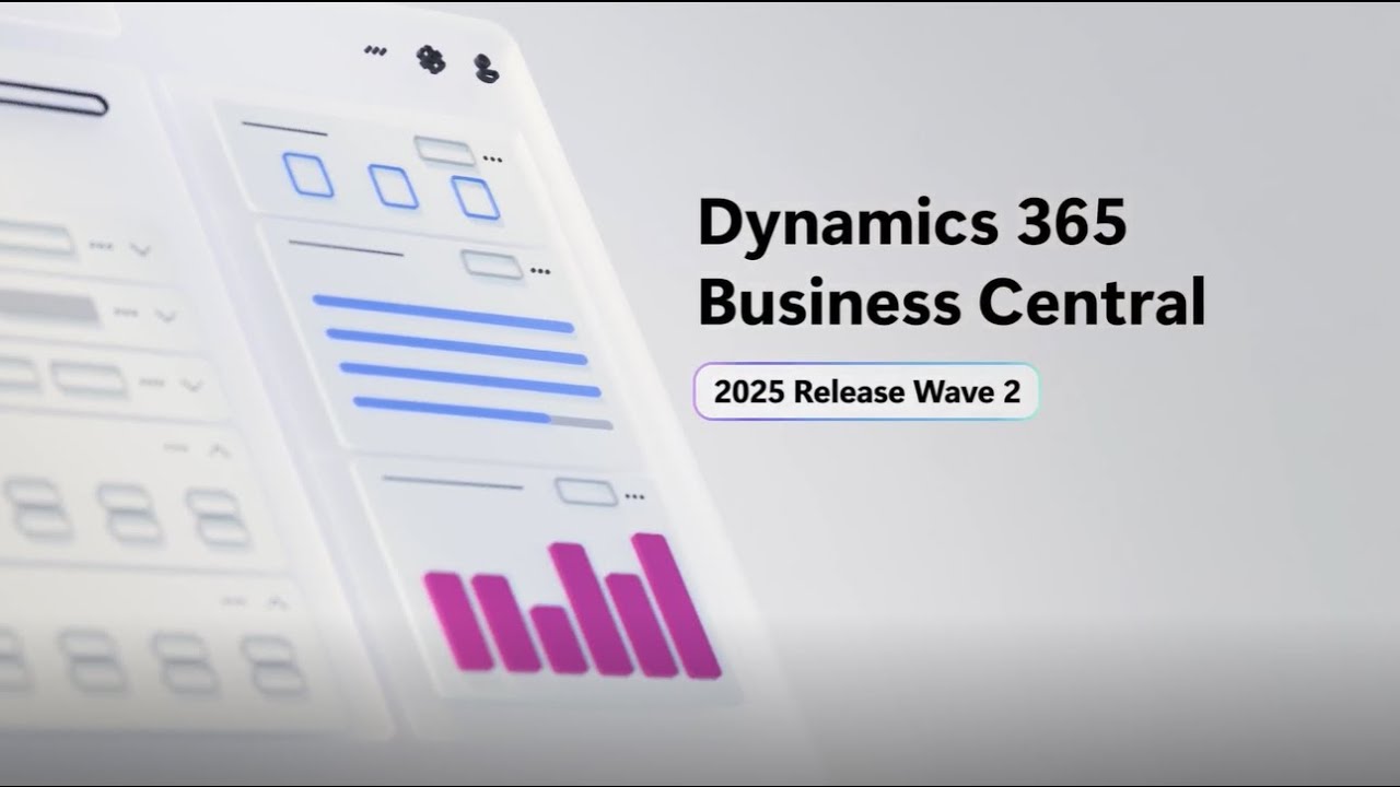 Dynamics 365 Business Central 2025 Release Wave 2