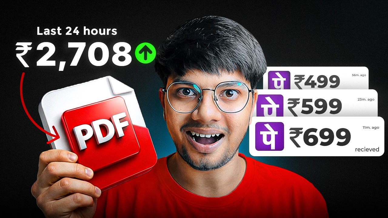 I Tried Digital Product Selling Business in 24 Hours ⏰