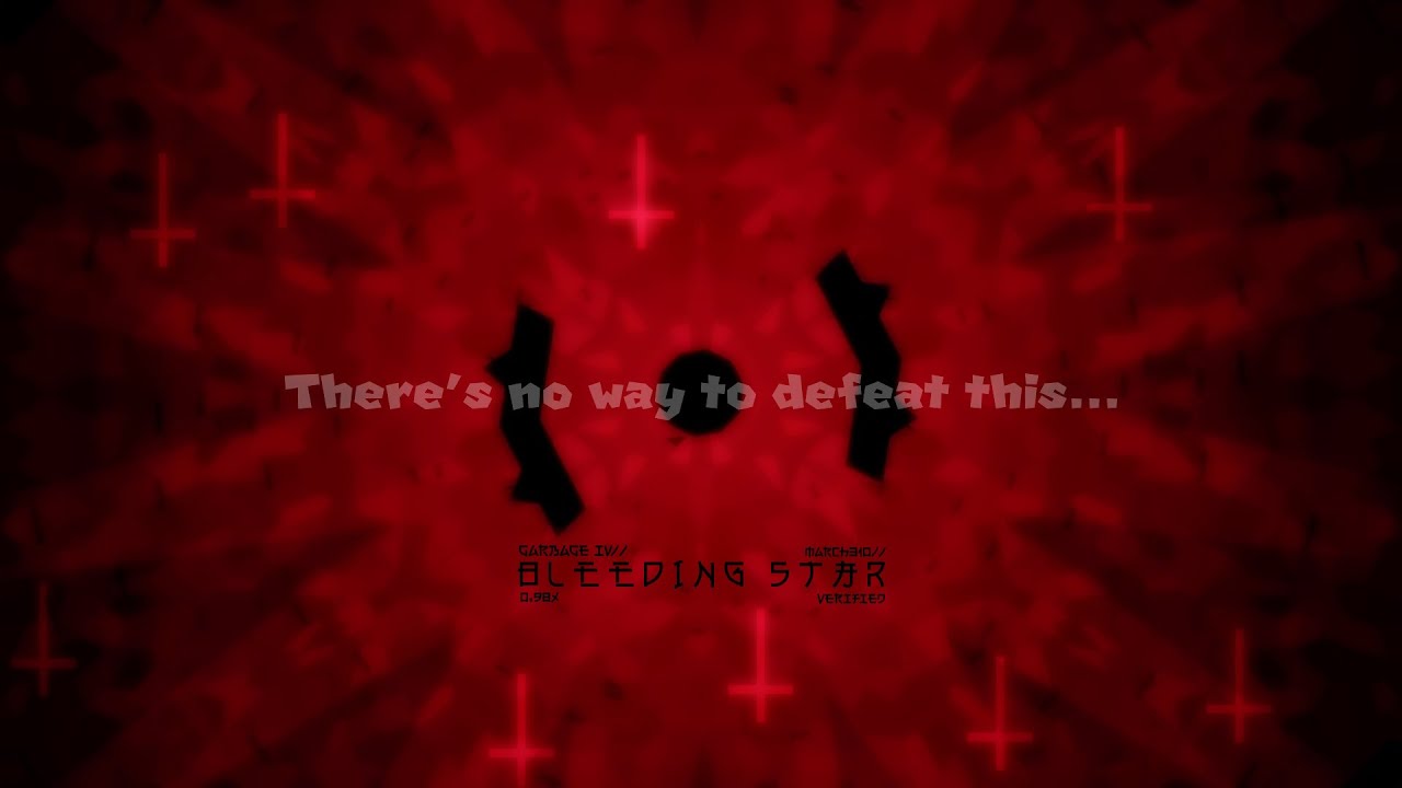 garbage iv[Bleeding star] [x0.98] - verified | Open Hexagon
