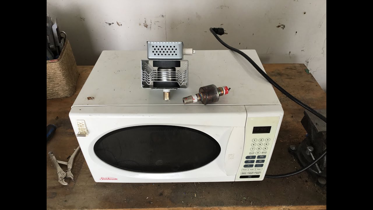 How to safely disassemble and scrap a Magnetron for copper, aluminum,  brass, and steel.
