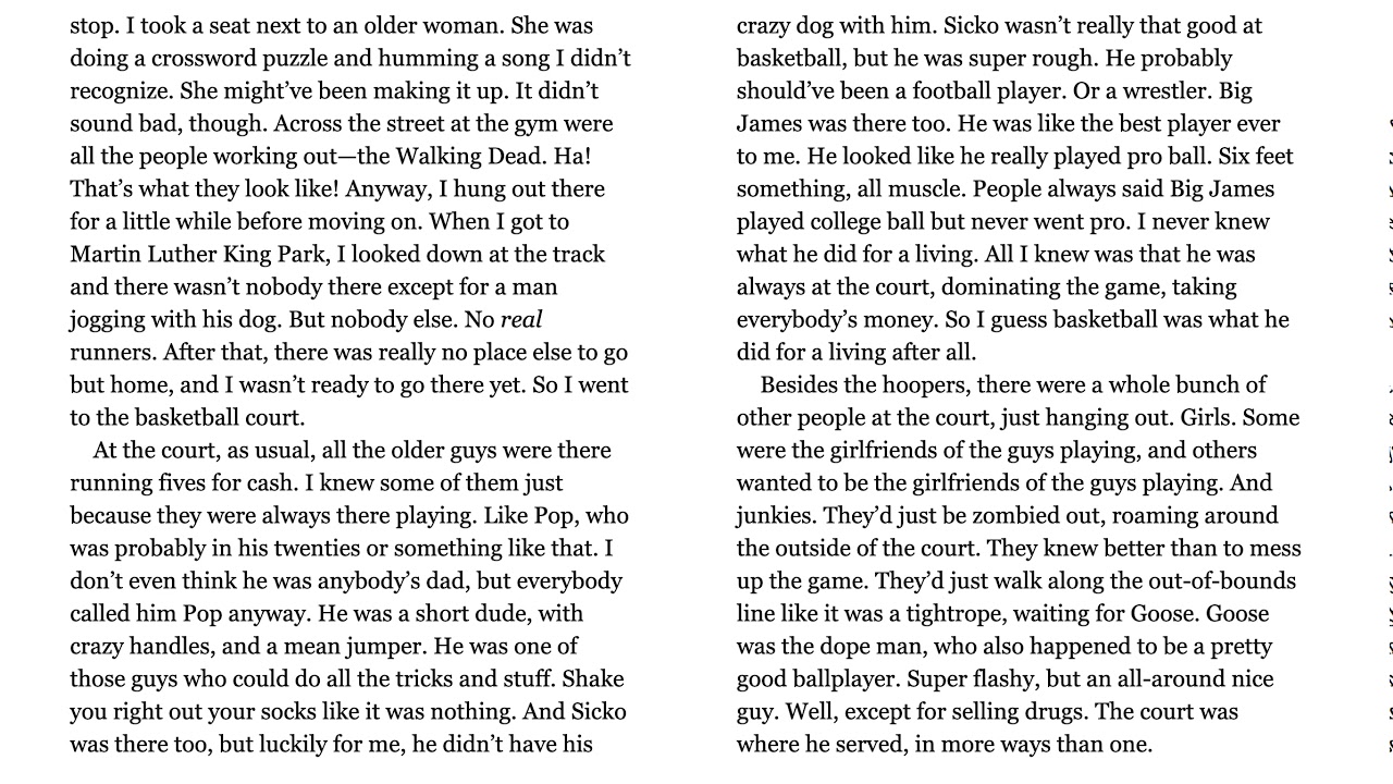 Ghost by Jason Reynolds Chapter 7 (Reading)