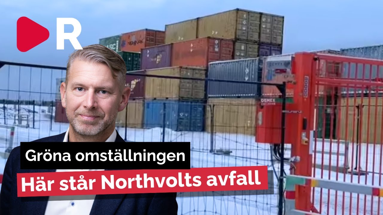 Farliga avfallet kvar p&aring; Northvolt &ndash; tillst&aring;nd saknas