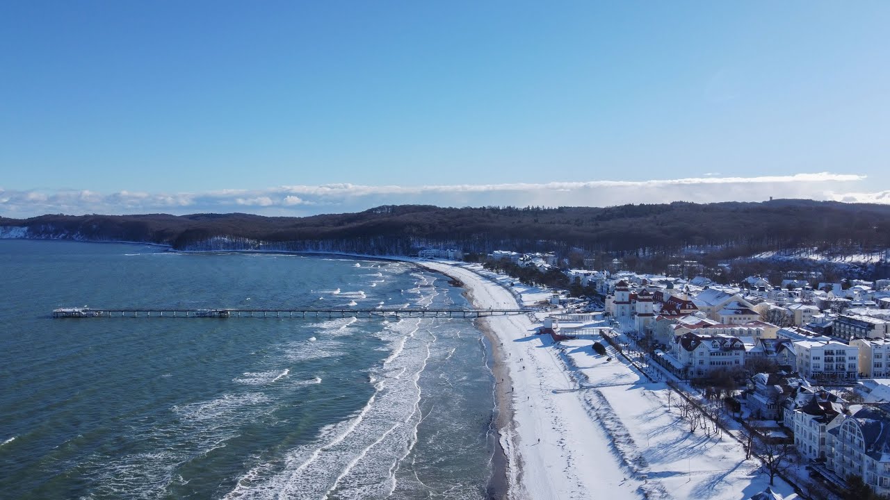 Das Ostseebad Binz im Winter 2021