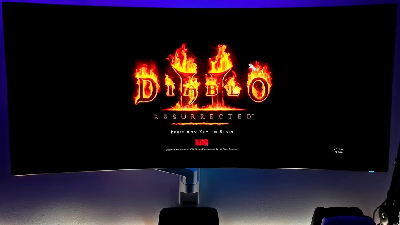 Diablo II: Resurrected - AW3423DW - ULTRAWIDE OLED - i9-12900K + RTX 3090