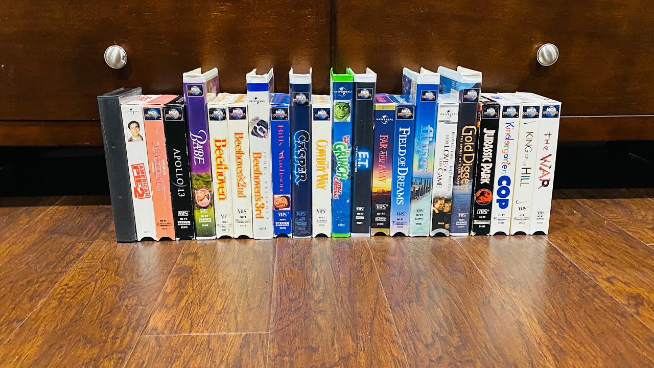 My MCA/Universal VHS Collection