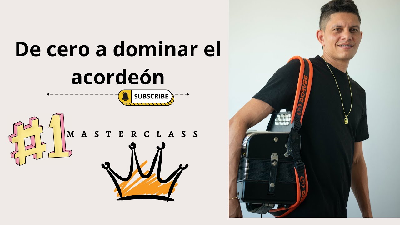 De cero a dominar el acordeón #1 Masterclass #acordeon #cursodeacordeon