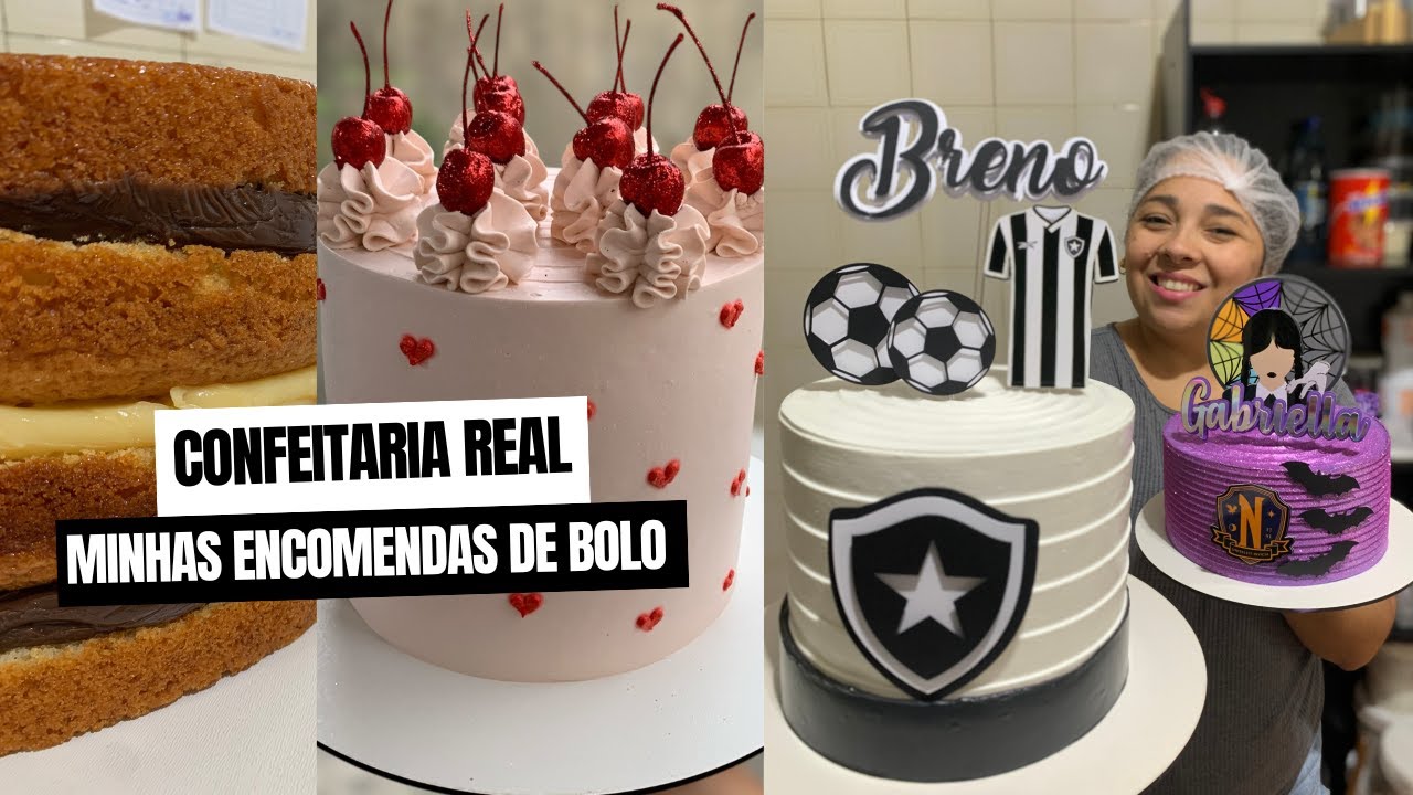 CONFEITARIA REAL | MINHA ROTINA DE ENCOMENDAS | A CLIENTE ESQUECEU DO BOLO 😣🎂