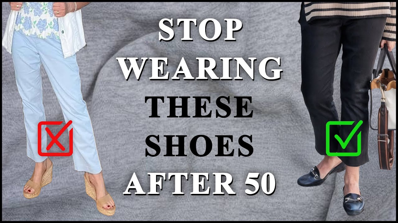 25 BIGGEST Shoe MISTAKES Women Over 50 Make And What to Wear Instead