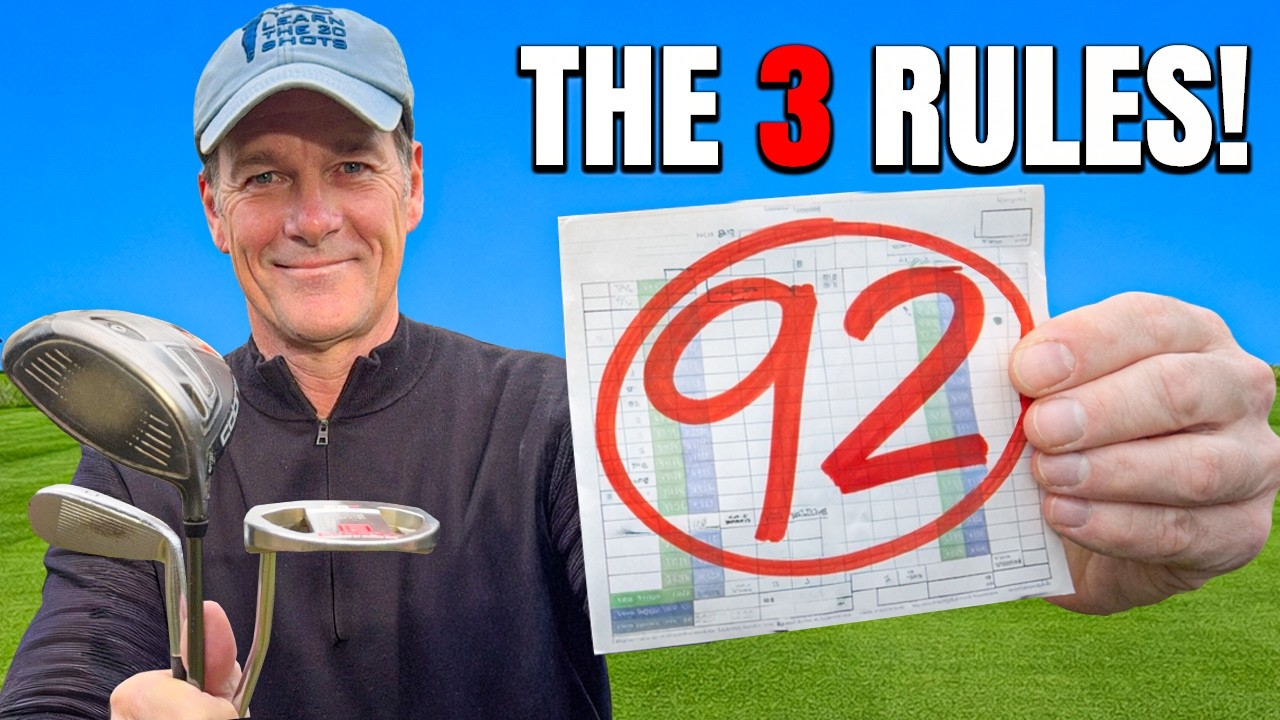 Break 100 With EASE – 3 Simple Rules Any Golfer Can Follow