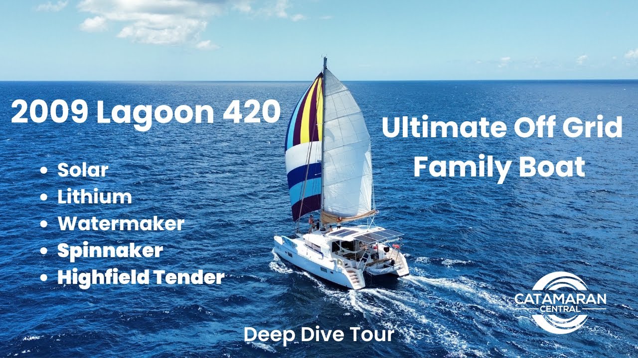 2009 Lagoon 420 Family Off Grid Cruising Catamaran - Full Walkthrough