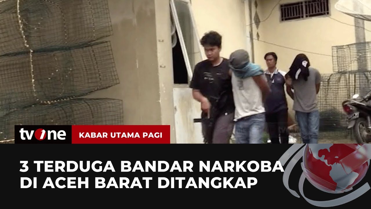 Penangkapan 3 Terduga Bandar Narkoba Buat Geger Satu Kampung | Kabar Utama Pagi tvOne