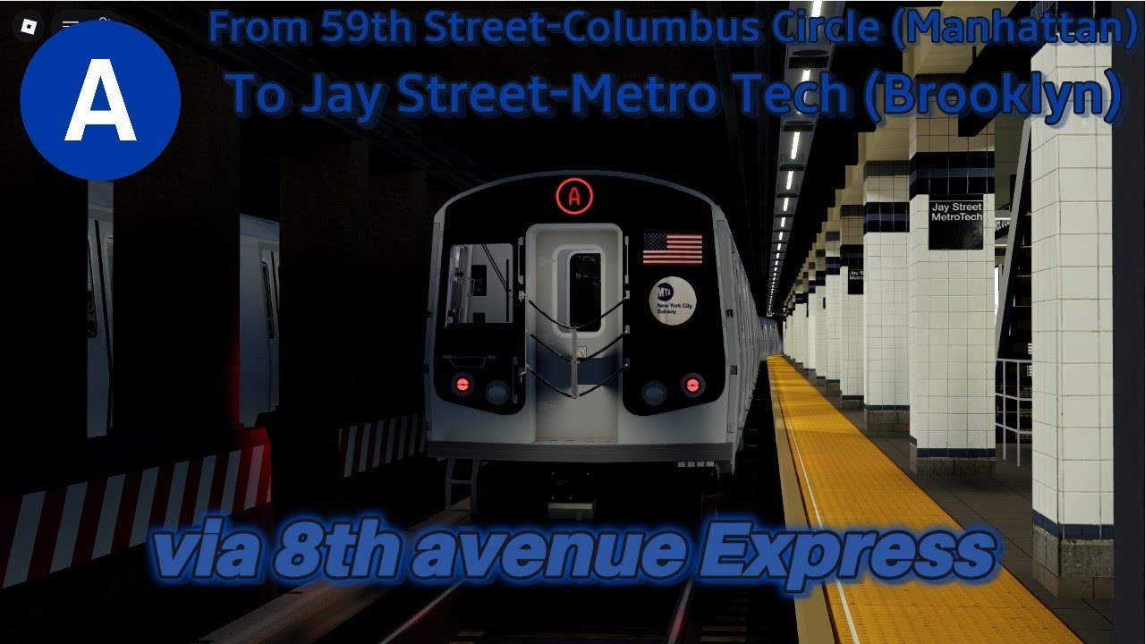 MTA NYCT R179 (A) From 59th Street To Jay Street | MTAoR IND/BMT Midtown Lines