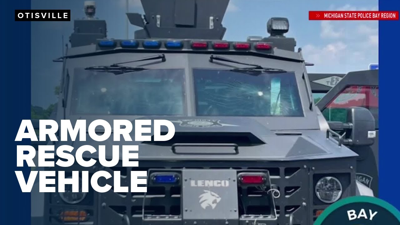 Michigan State Police say Armored Rescue Vehicle saved lives during Otisville armed standoff