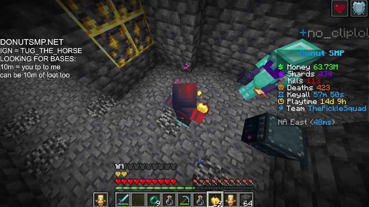 | LIVE | LOOKING FOR BASES ON THE DONUT SMP |