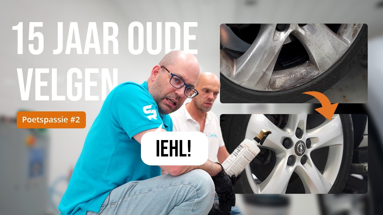 15 jaar oude velgen weer als nieuw! ✨ | Poetspassie #2