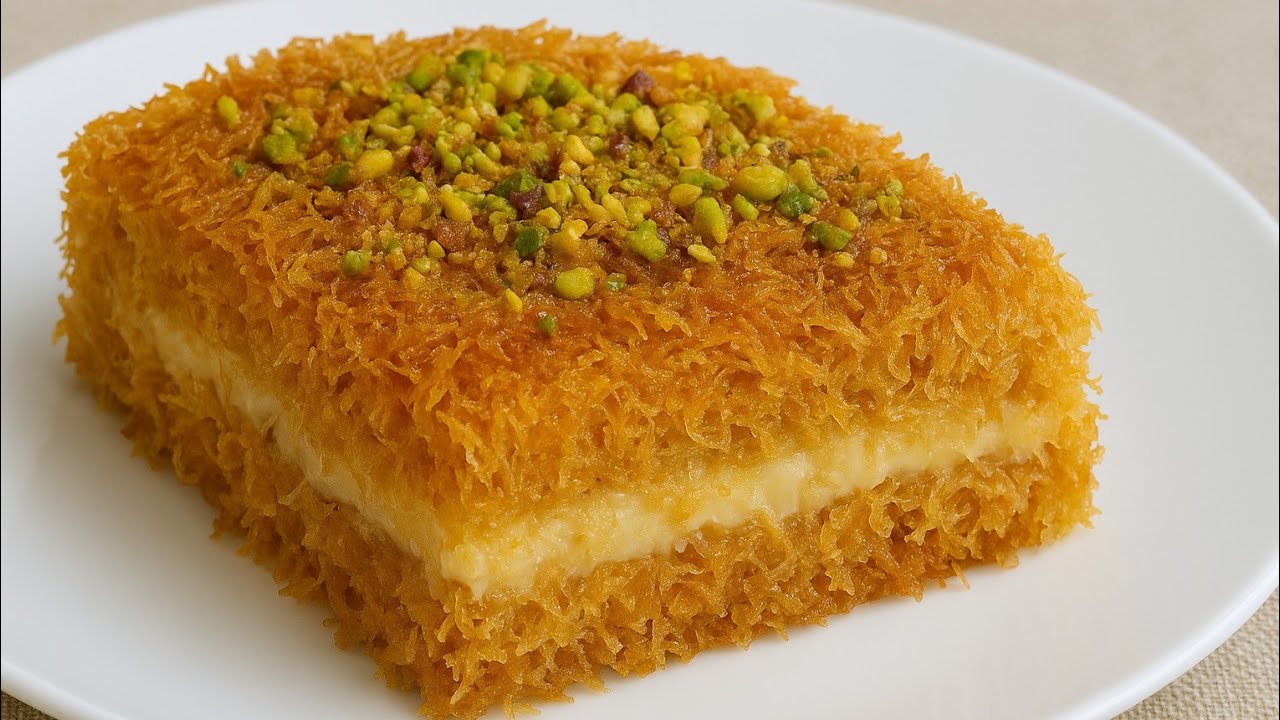 Easy Kunafa Recipe: Perfectly Crispy And Creamy! |Lubna Cuisine
