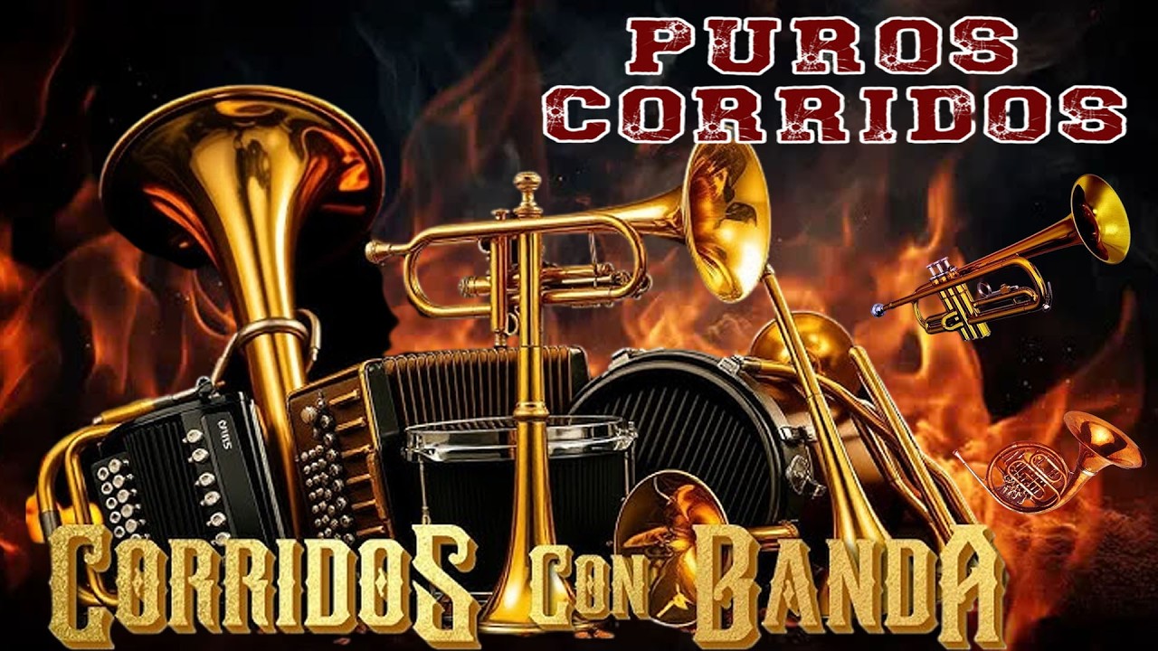 Puros Corridos Viejitos Mix 🔥 Los 40 Mejor Puros Corridos Viejitos Con Banda Sinaloense Mix 2024