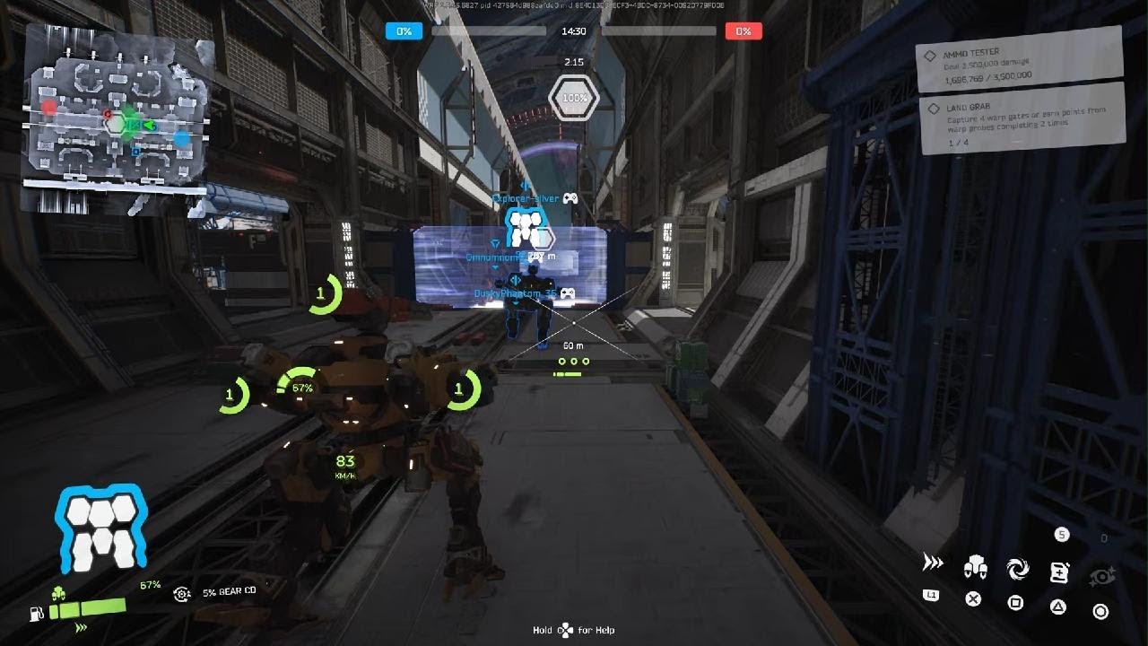 War Robots: Frontiers: MVP 8 Kills 3 Assists 1 Warp Gates