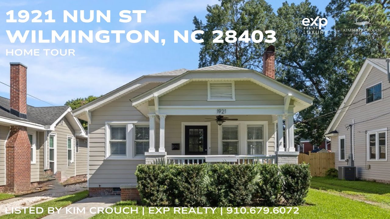 Just Listed | Renovated 1930s Bungalow in Ardmore | Wilmington NC Real Estate