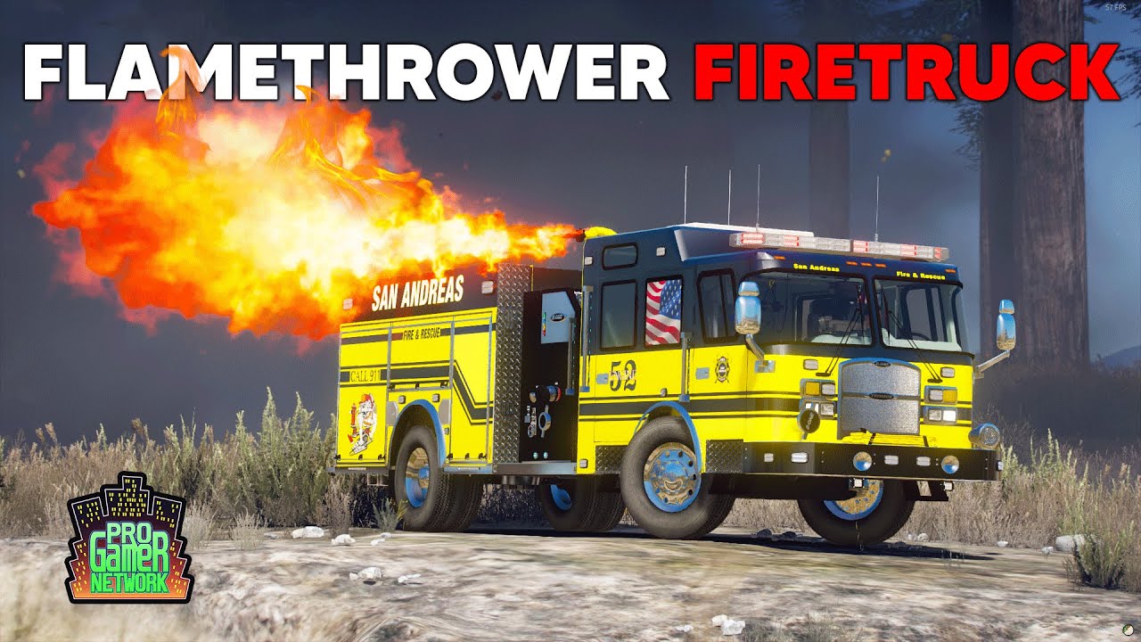 FIRETRUCK SETS THE SERVER ON FIRE! | PGN #180