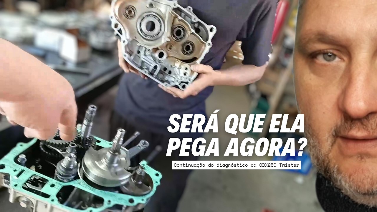 Acabei de montar o MOTOR, SERÁ QUE ELE PEGA (FUNCIONA). É assim que fazemos um motor.