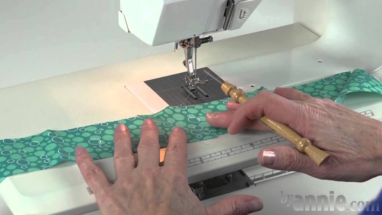 ByAnnie's Stiletto and Pressing Tool: Pressing seams