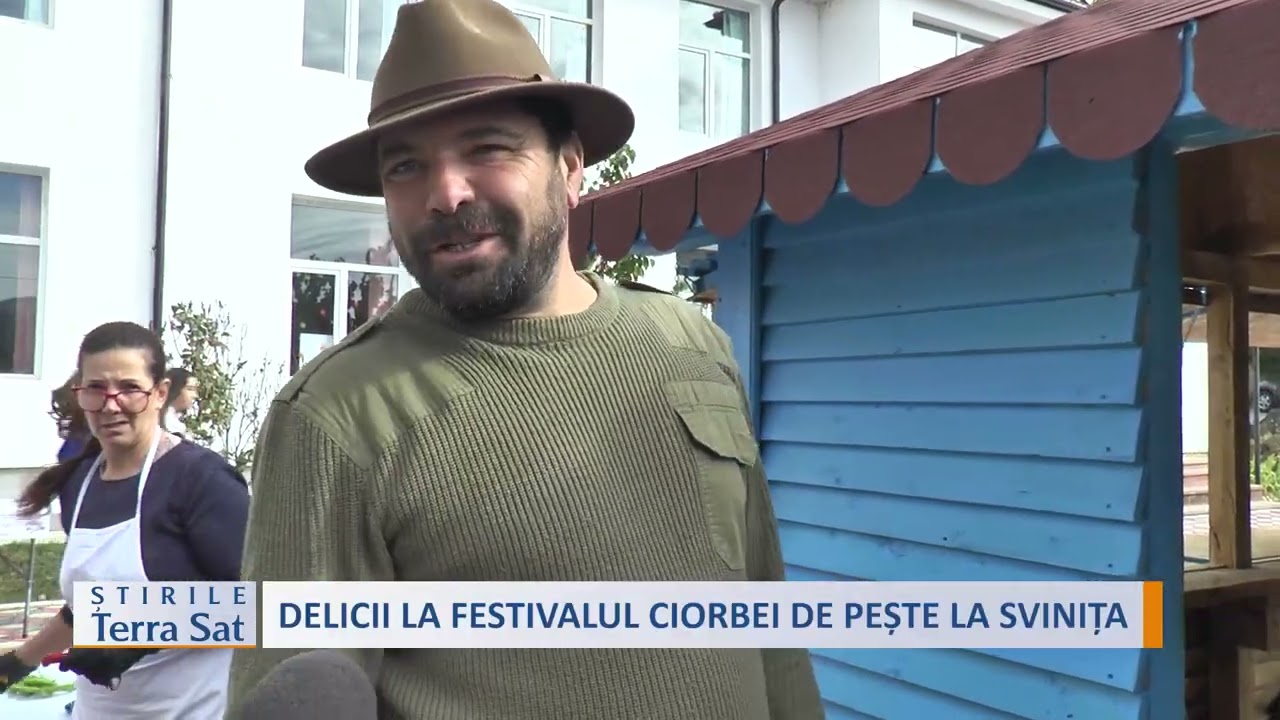 DELICII LA FESTIVALUL CIORBEI DE PEȘTE LA SVINIȚA