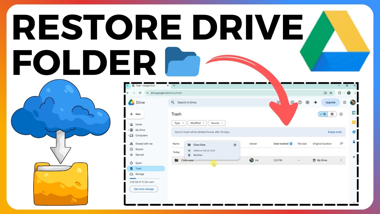 How To Recover A Deleted Folder In Google Drive