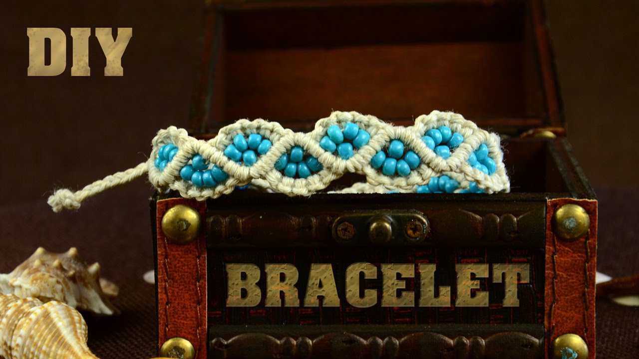 DIY WavyLeaks Bracelet - Easy Macrame Tutorial