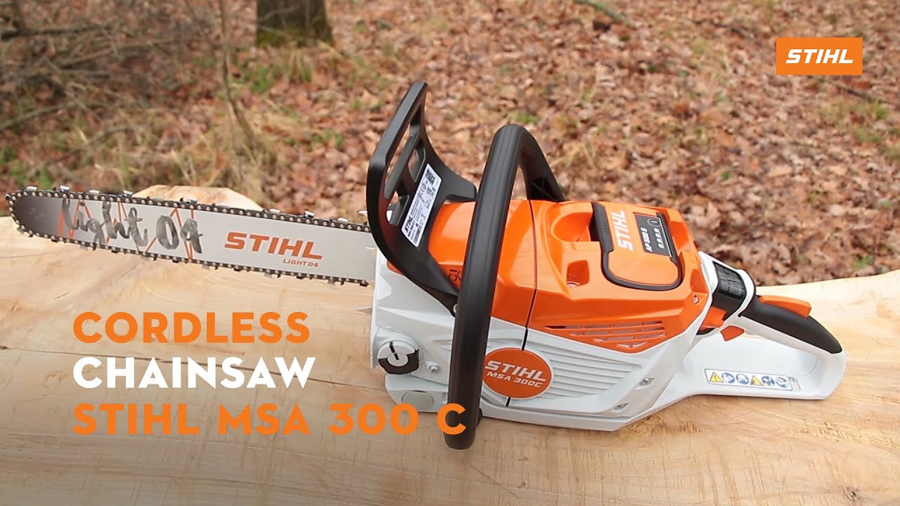 Cordless chainsaw  STIHL MSA 300 C