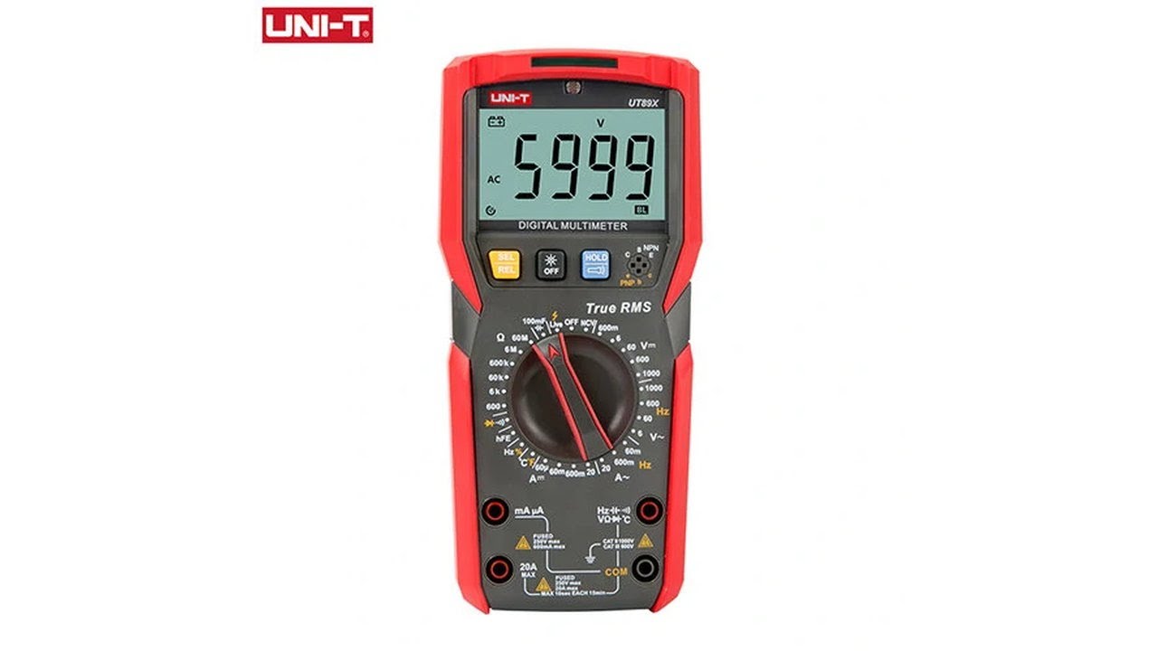 UNI-T UT89X/UT89XD Professional Digital Multimeter [Coupon Inside]