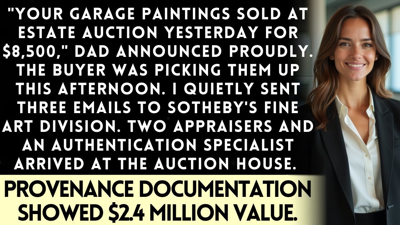 Parents Auctioned My “Worthless” Paintings—Until a Sotheby’s Appraiser Brought the Records