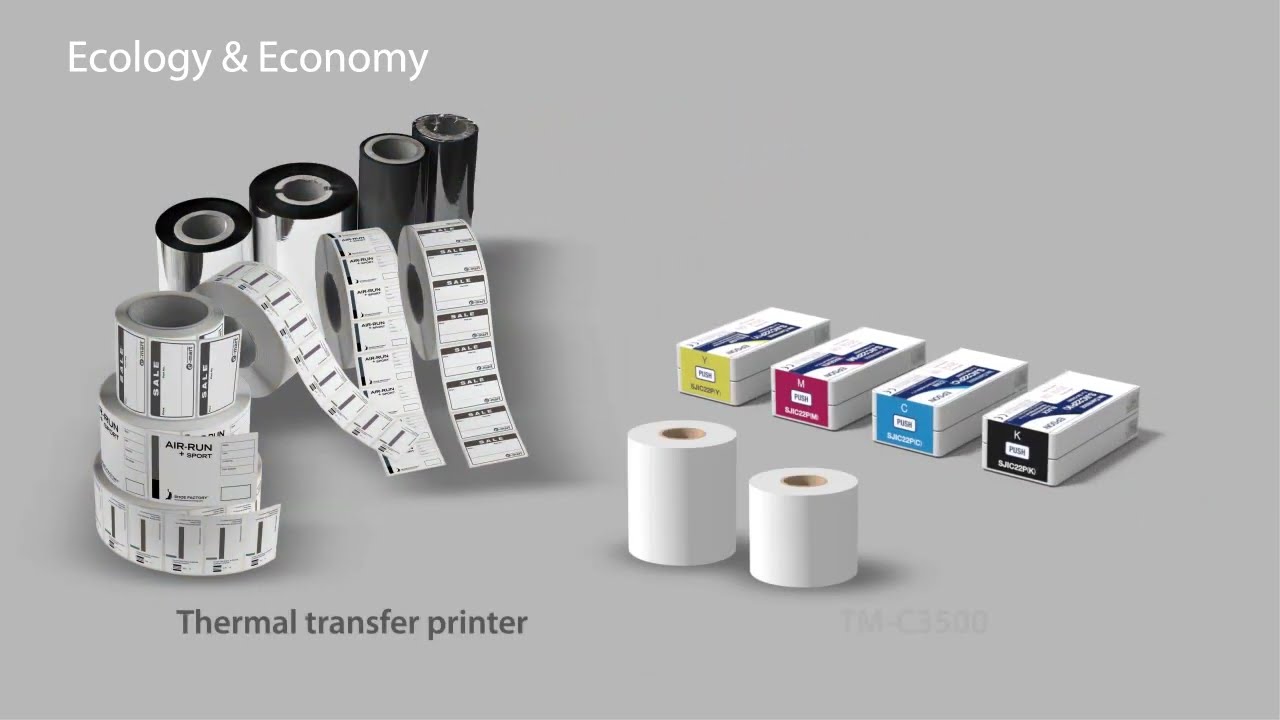 Epson TM C3500 color inkjet label printer - How to Tips and Tricks by @3labels