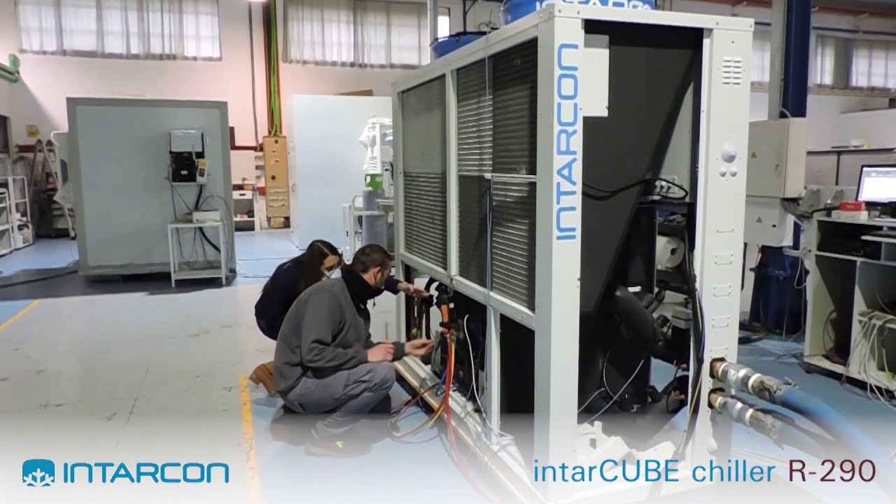 Enfriadora intarCUBE chiller R-290 INTARCON