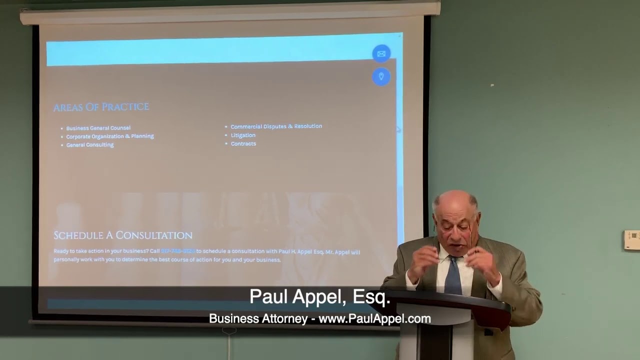 Finder's Fees Explained - Paul Appel, Esq - Small Business Attorney NJ & NY