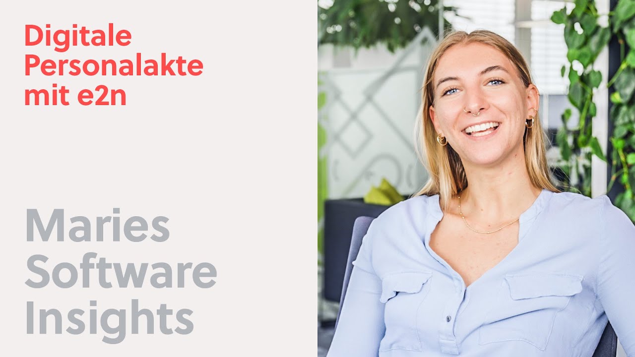 Digitale Personalakte mit e2n • Maries Software Insights
