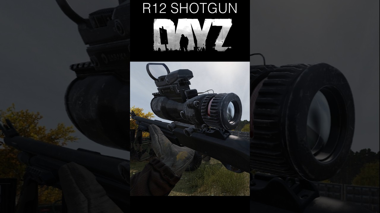 #DayZ R12 SHOTGUN Vs PVP Vs PVE Vs Range