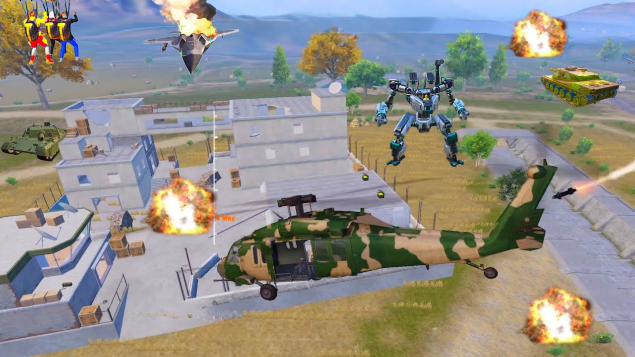 M202 VS Jets and Tanks 💥 Solo vs Squad Full Destroying Game🔥 | PUBG Mobile Payload 3.0