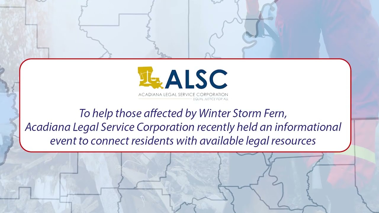LSC Grantees Offer Resource Fairs, Disaster Assistance, and Expungement Services