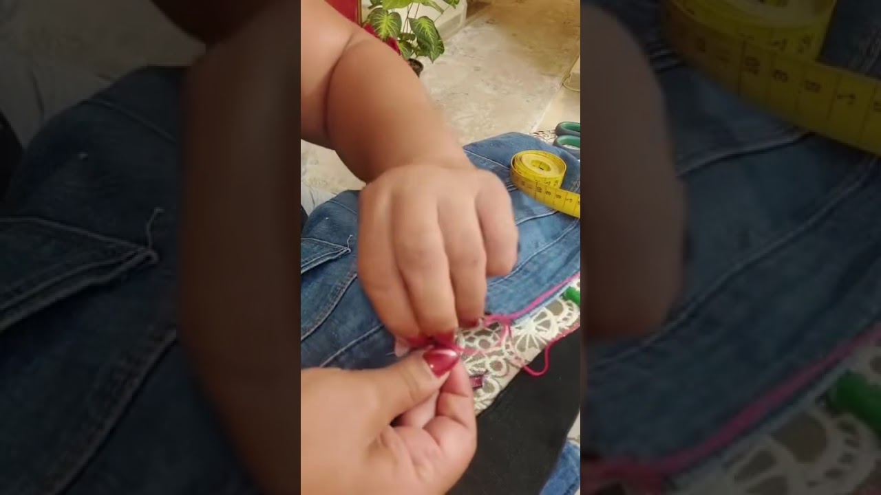 توسيع البنطلون بدون ماكنة خياطة