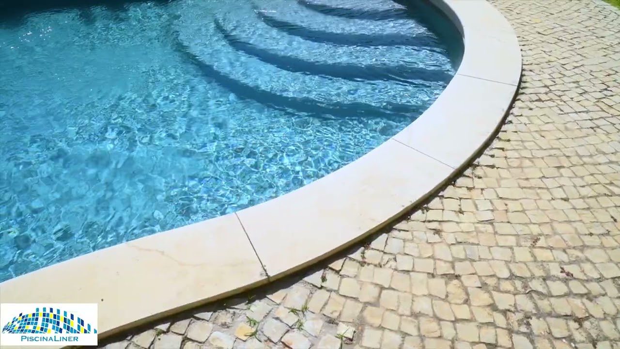 GREY swimming pool liner