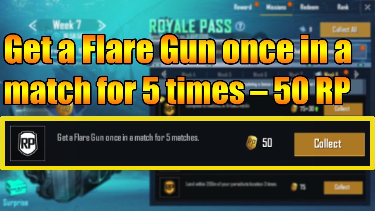 Get A Flare Gun Once In A Match For 5 Matches In 1-Minute MONIKA