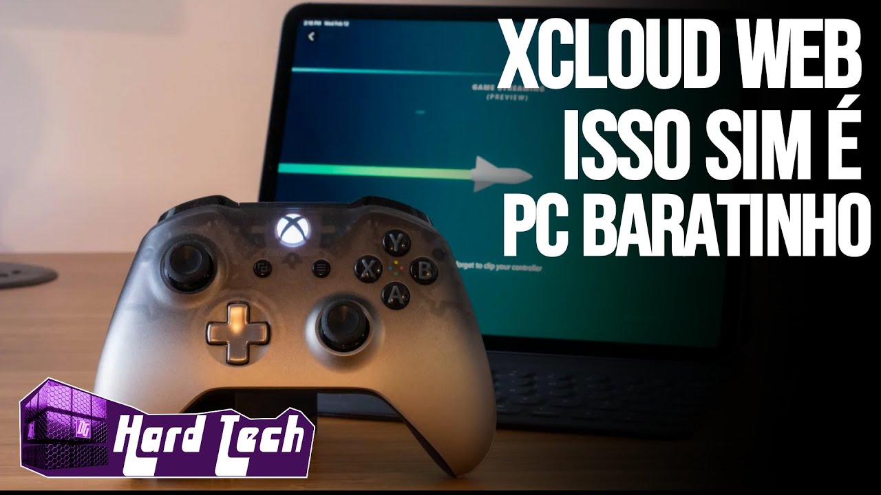 XCloud no Navegador do PC e Note isso é PC Baratinho de VERDADE MAS...
