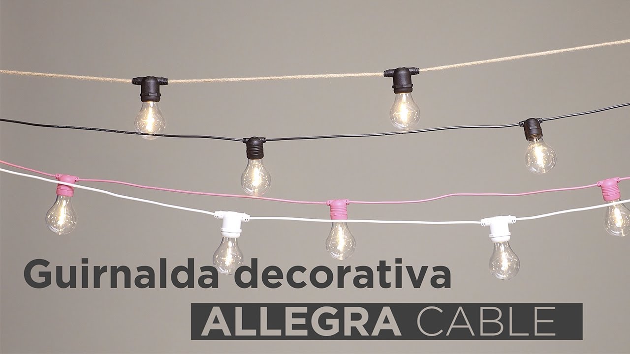 Guirnalda decorativa Allegra Cable | Newgarden