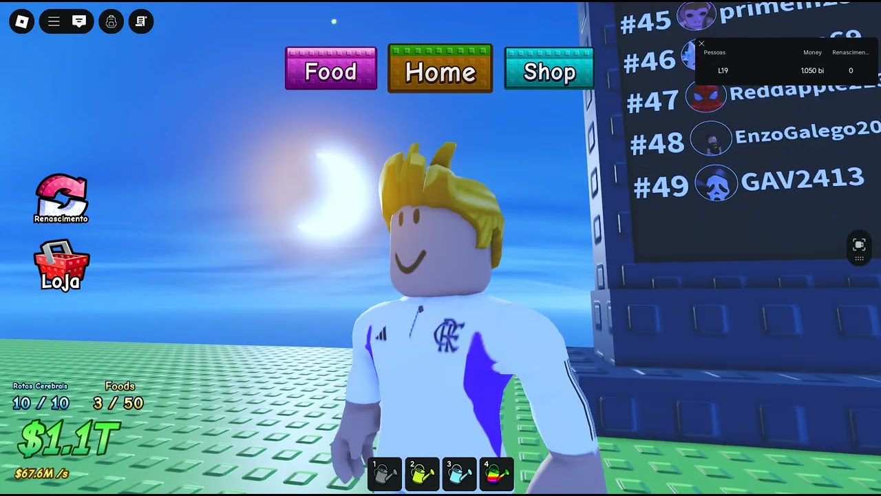 ABRINDO uma LUCK BLOCK SECRET no FAZENDA UM BRAINROT ( veio um +- )