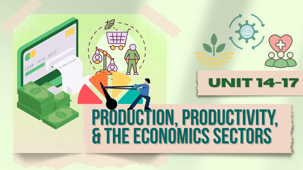Production, Productivity, and The Economics Sectors