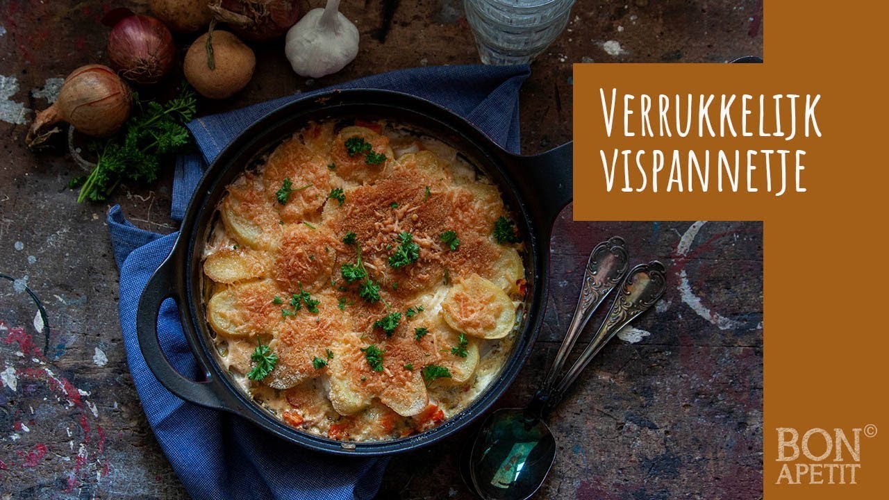 Verrukkelijk vispannetje uit de oven