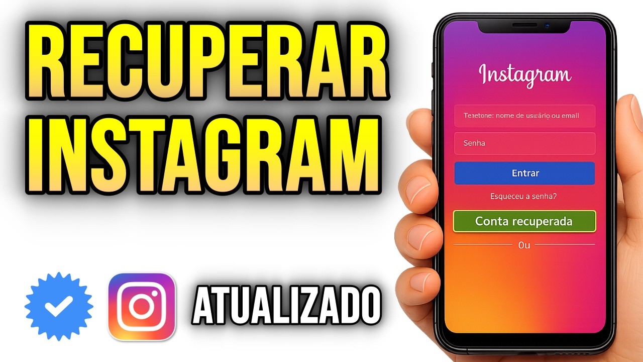 Como Recuperar Conta do Instagram (Método Atualizado)